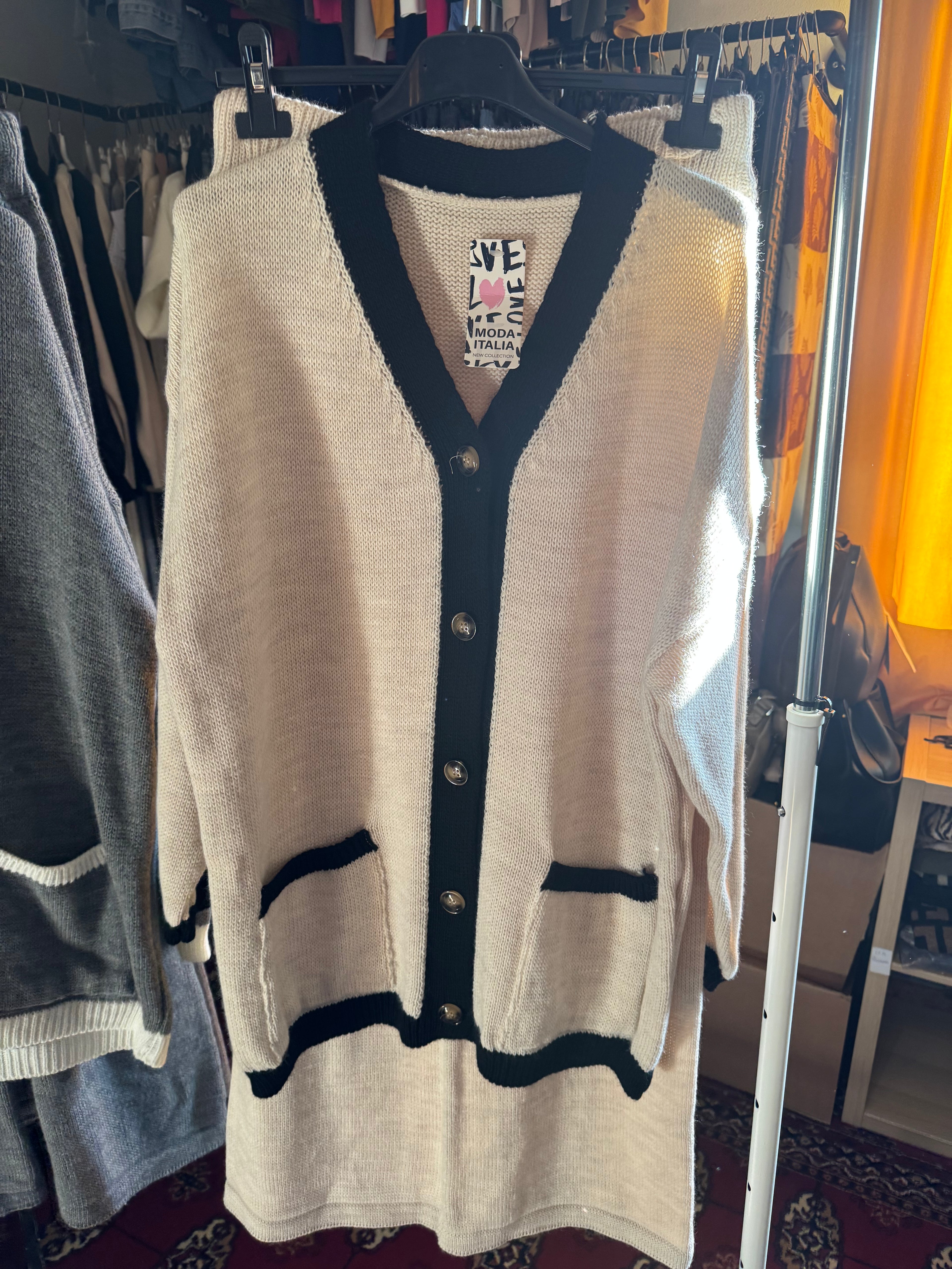 COMPLETO INVERNALE TAGLIA UNICA IN MAGLIA