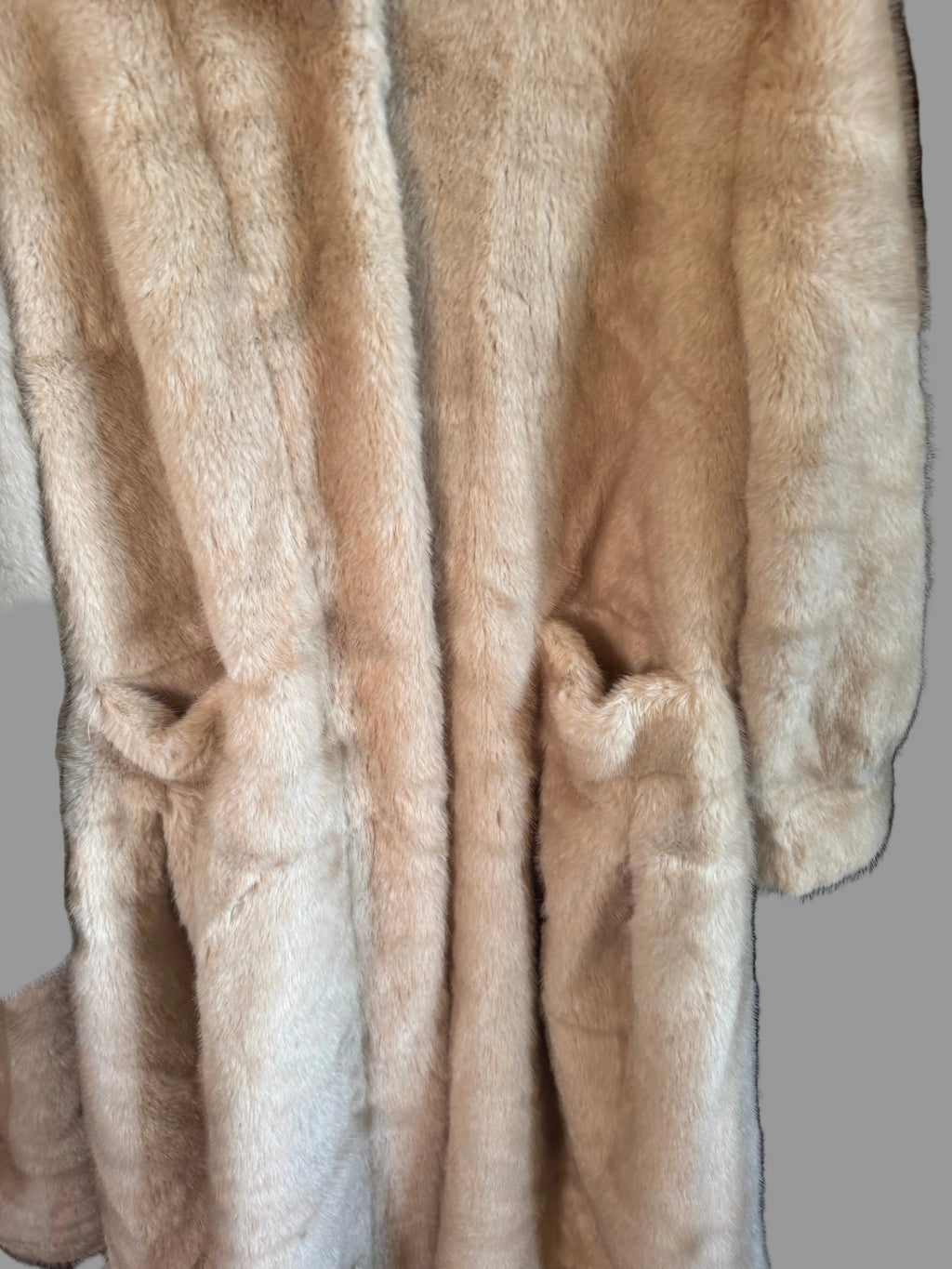 eco pelliccia bianca