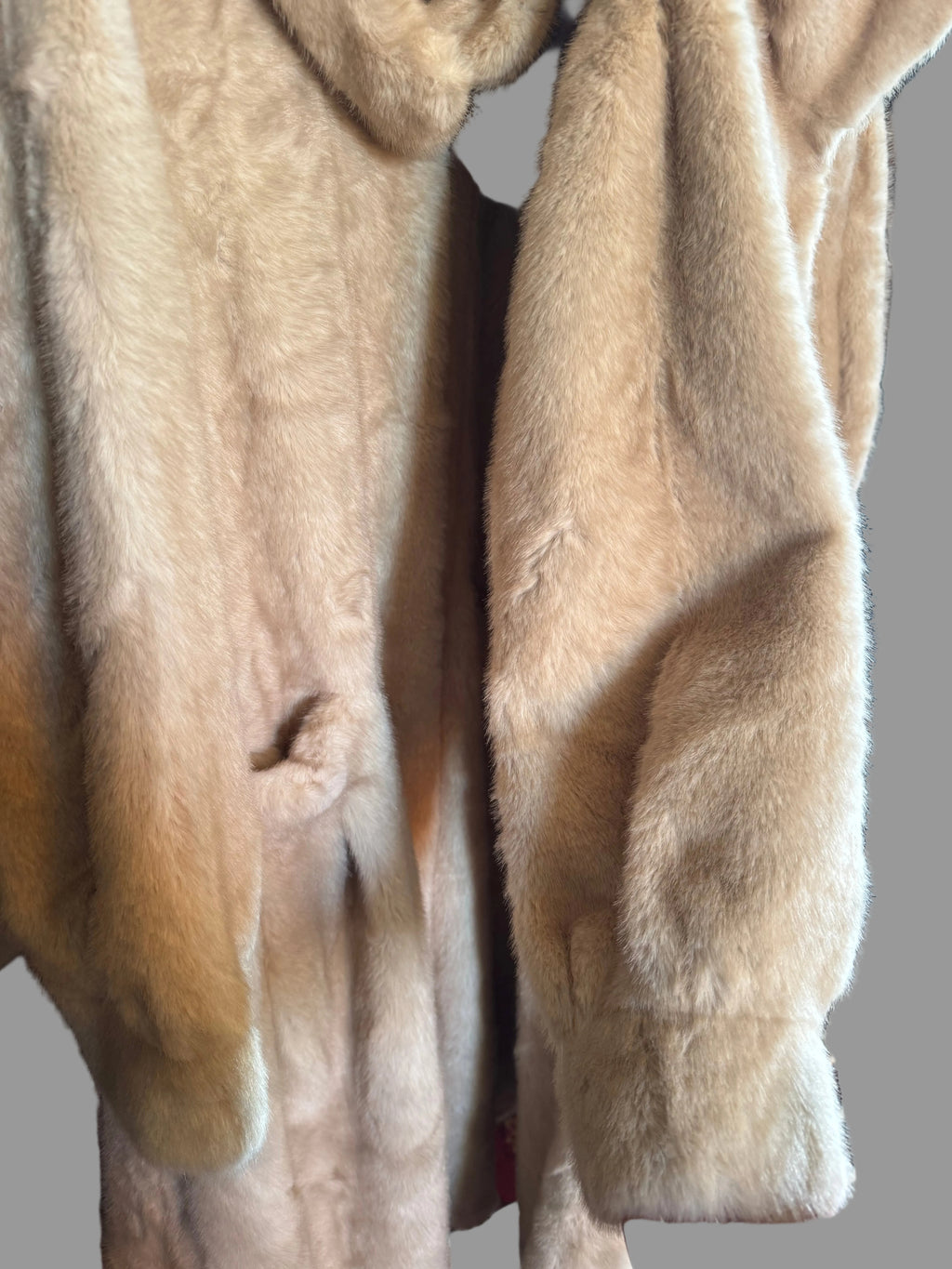 eco pelliccia bianca