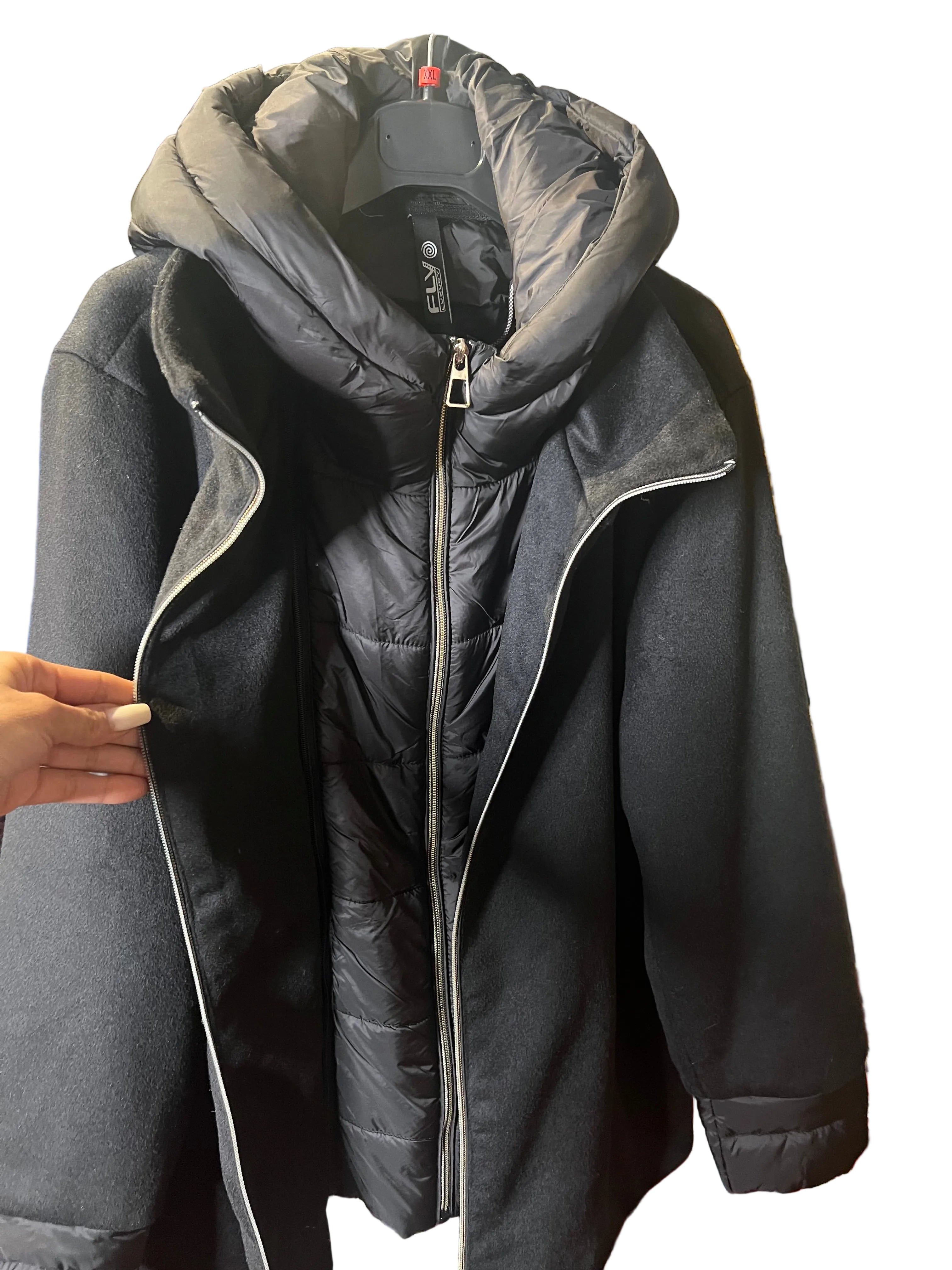 capotto corto invernale