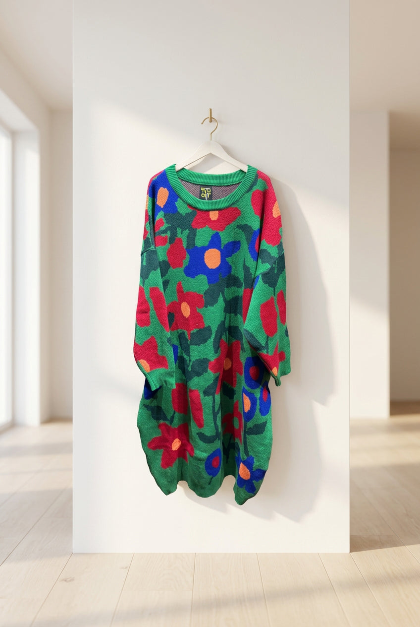 VESTITO IN MAGLIA INVERNALE